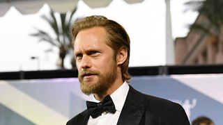 <i>The Stand</i> reveals first photos and Alexander Skarsgard's, um, "rockabilly" Randall Flagg
